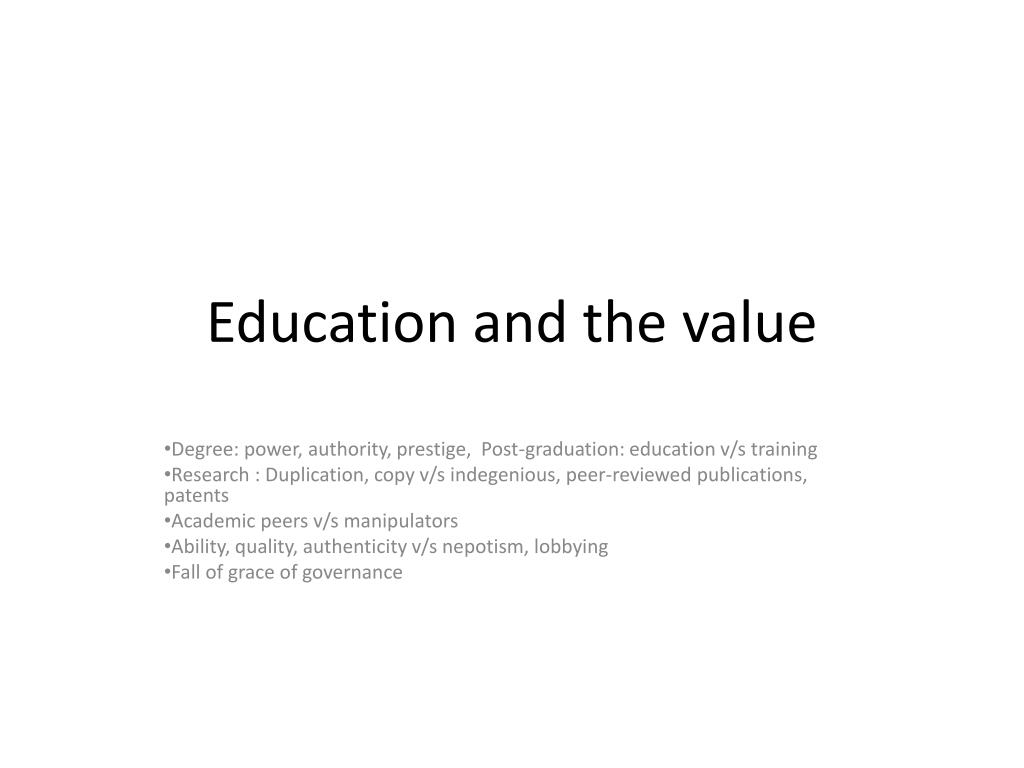 PPT - Governance of Higher Education in India PowerPoint Presentation ...
