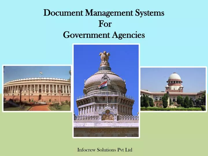 document management systems for government agencies n.