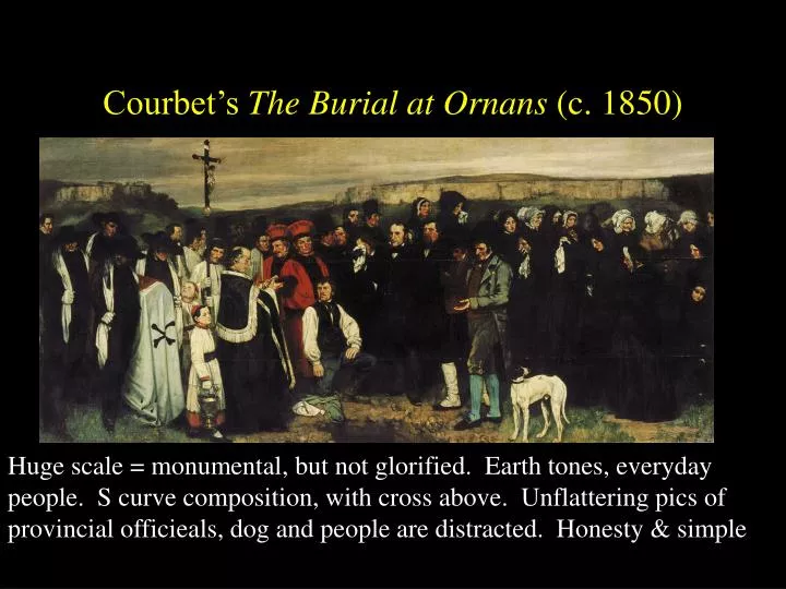 a burial at ornans a burial at ornans