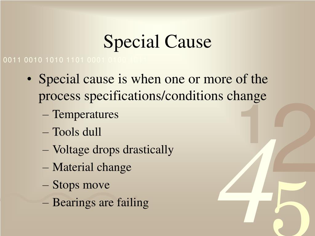 special cause definition