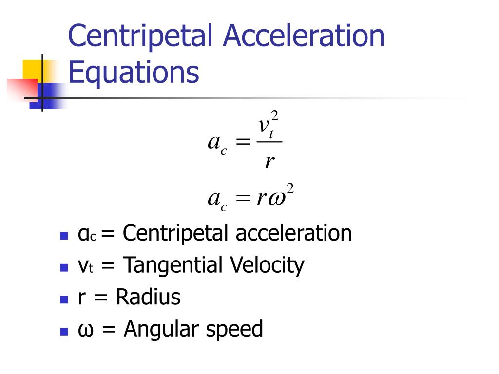 Tangential velocity formula