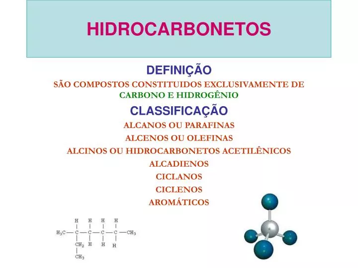 A Seguir Temos As Representações De Alguns Hidrocarbonetos