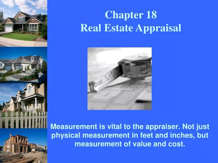 Ppt Chapter 18 Real Estate Appraisal Powerpoint Presentation Free Download Id 6375674