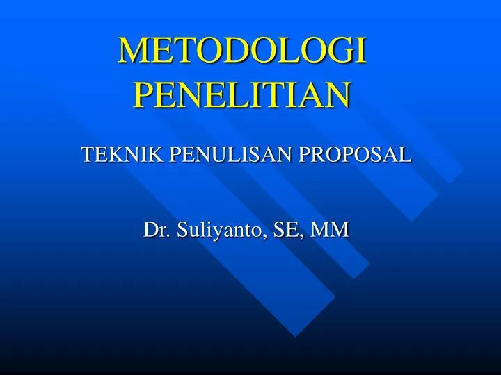 Ppt Metodologi Penelitian Powerpoint Presentation Free Download Id 6376500
