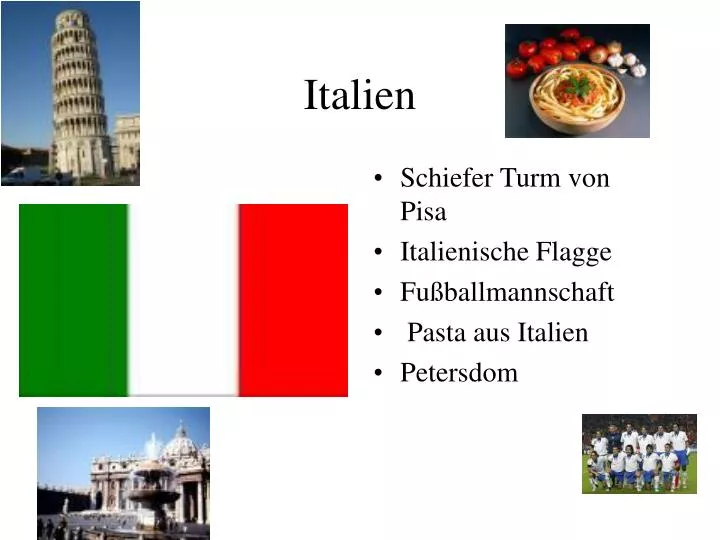 Italien Infos Für Ein Referat PPT - Italien PowerPoint Presentation, free download - ID:6376618
