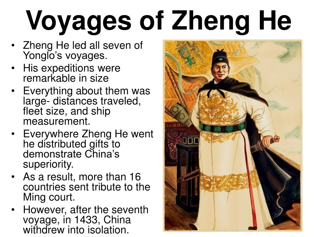 why did zheng he stop his voyages