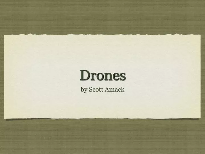 drones n.