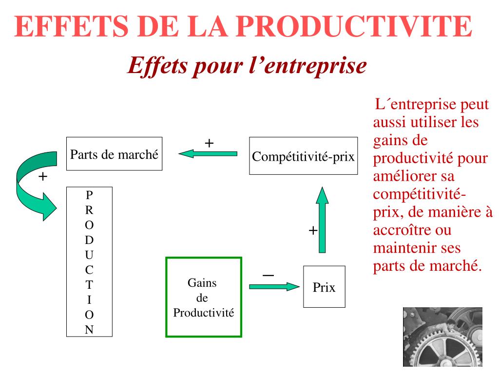 Productivite Globale Des Facteurs Def PPT - LES DEFINITIONS DE LA PRODUCTIVITE PowerPoint Presentation, free