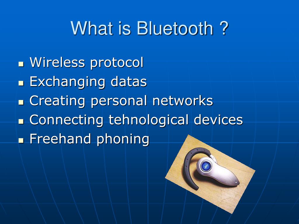 presentation topics bluetooth