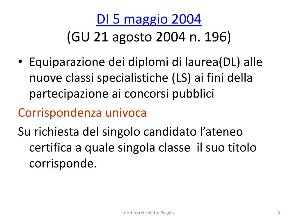 PPT - Equipollenze e equiparazioni PowerPoint Presentation, free ...