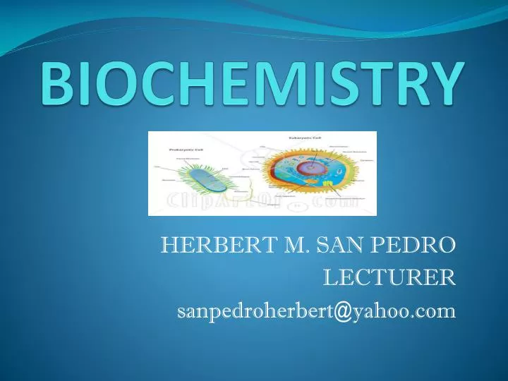 PPT BIOCHEMISTRY PowerPoint Presentation Free Download ID 6381096