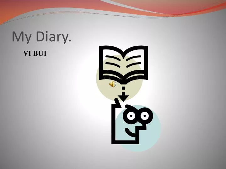 my diary n.