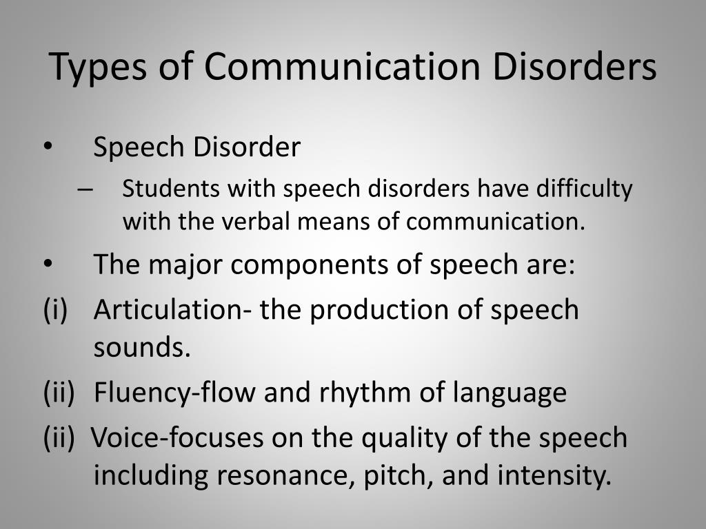 phd communication disorders