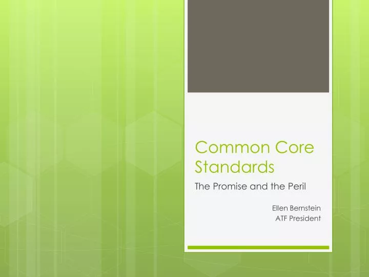 common core standards n.