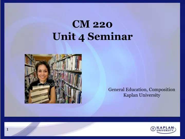 cm 220 unit 4 seminar n.