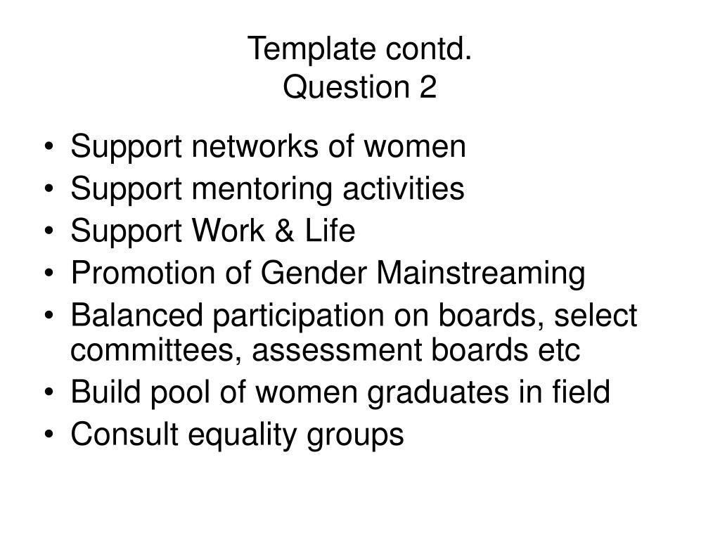 quantitative research questions about gender equality