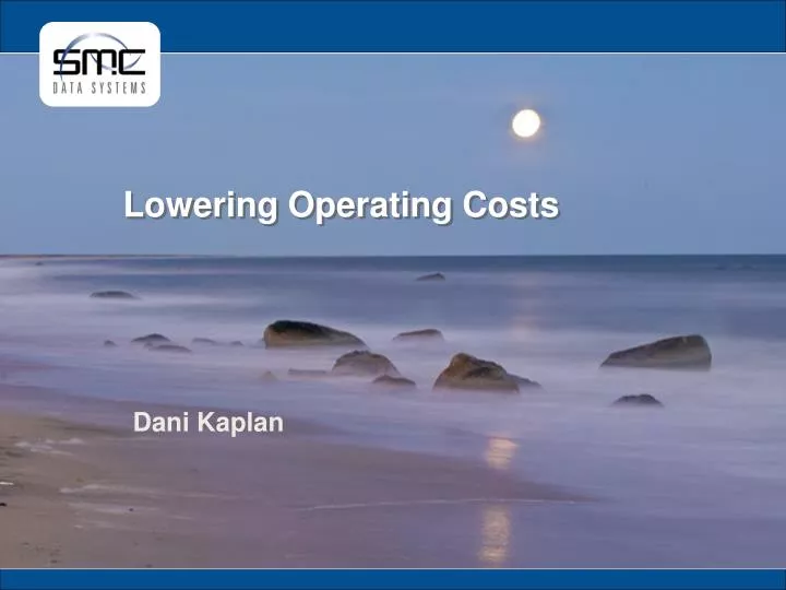 lowering operating costs n.