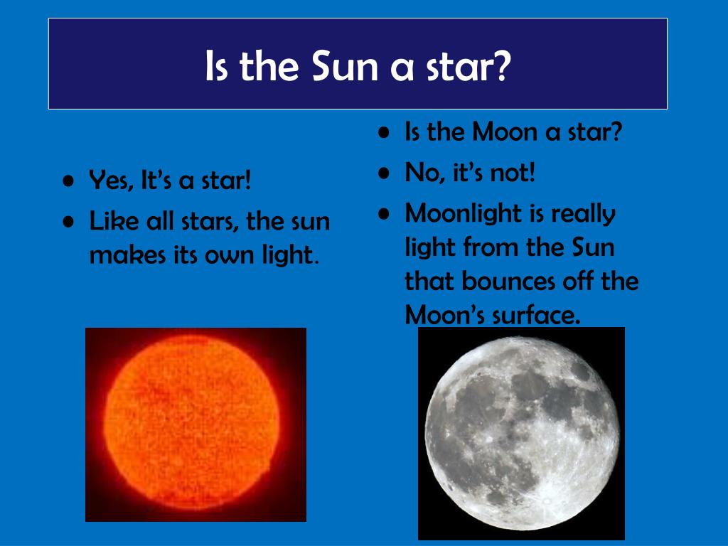 Is The Sun A Star L 