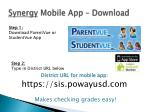 pusd synergy