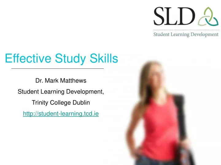effective study skills powerpoint presentation