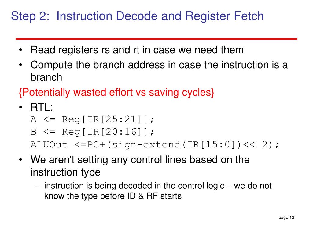 PPT CPU Design for Multiple Clock Cycles per instruction {CPI > 1