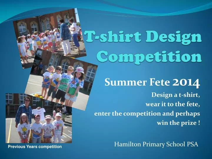 t shirt design competition n.