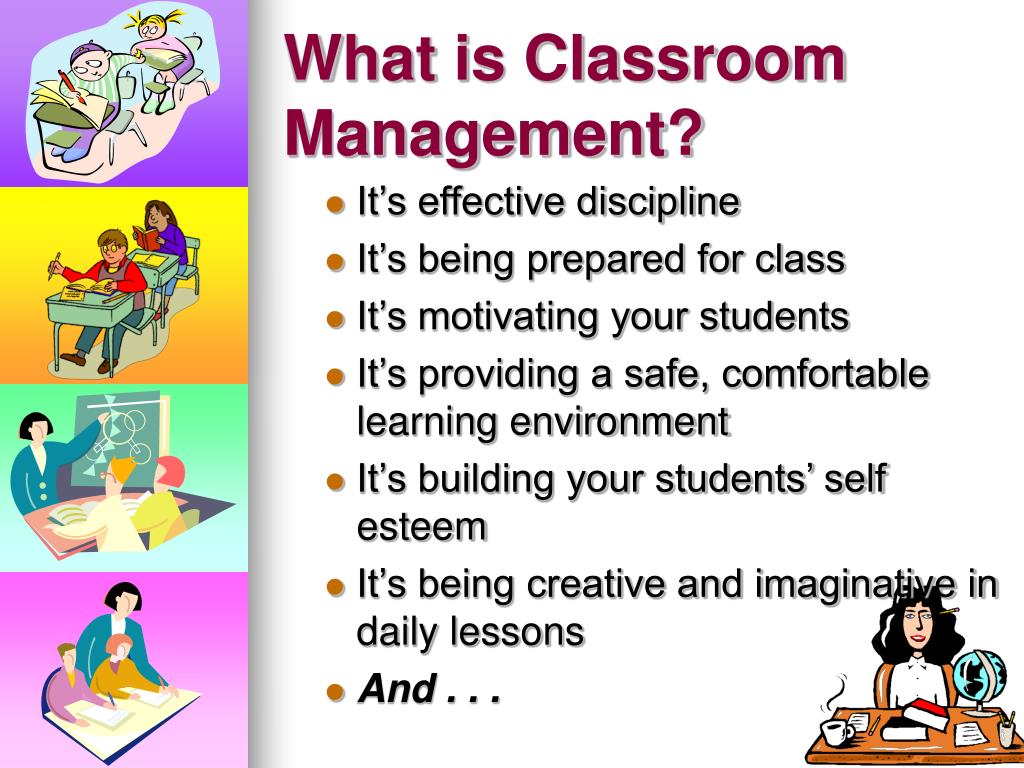 classroom management plan powerpoint assignment