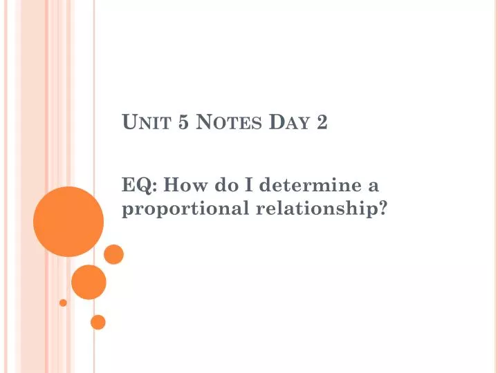 unit 5 notes day 2 n.