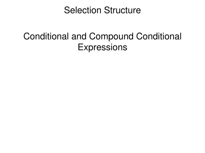 selection struture Answer to a nested selection structure can appear a only in an outer selection structure’s false path b only in an outer. selection struture Answer to a nested selection structure can appear a only in an outer selection structure’s false path b only in an outer.
