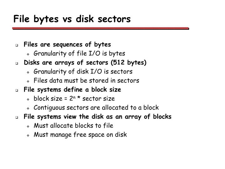 PPT - CS 333 Introduction to Operating Systems Class 17 - File Systems ...