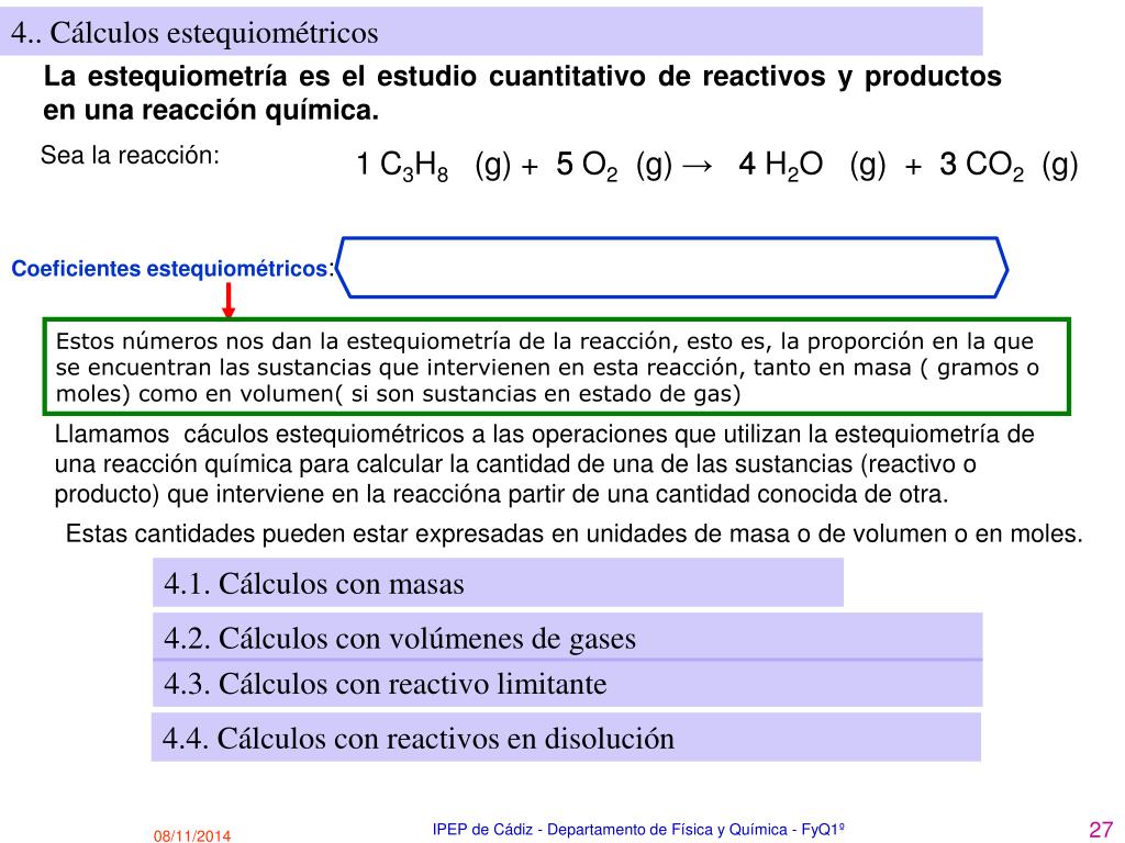 PPT - Tema 14 : REACCIONES QUÍMICAS PowerPoint Presentation, free ...
