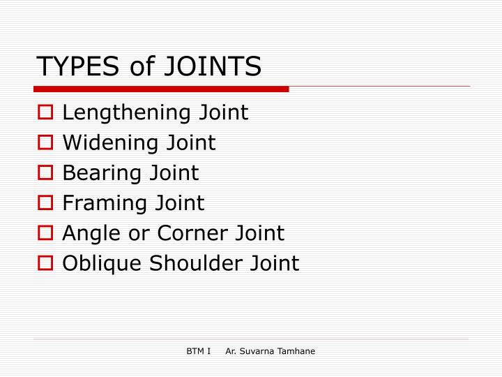 PPT - CARPENTRY JOINTS PowerPoint Presentation - ID:6395929
