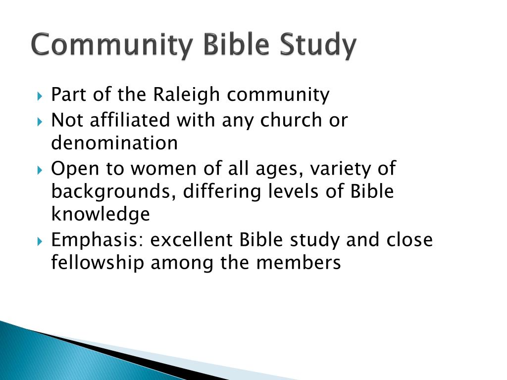 community bible study book of john