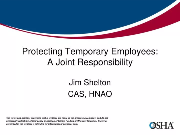 protecting temporary employees a joint responsibility n.