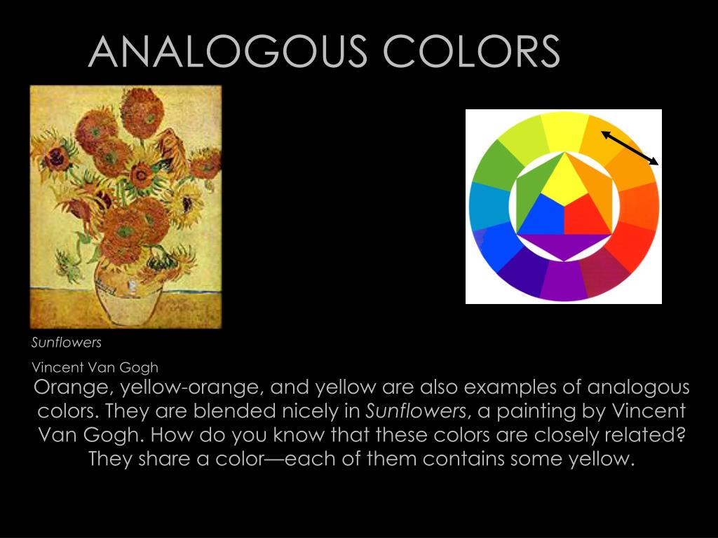 examples of analogous colors
