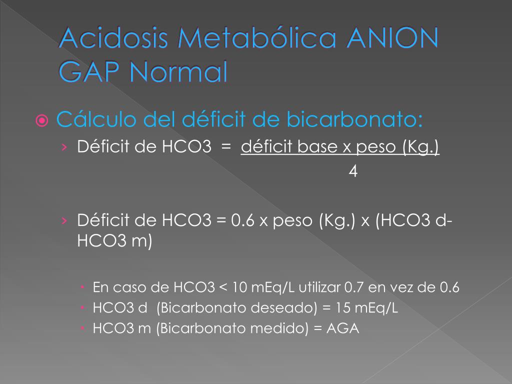 PPT - Acidosis Metabólica PowerPoint Presentation, free download -  ID:6399421