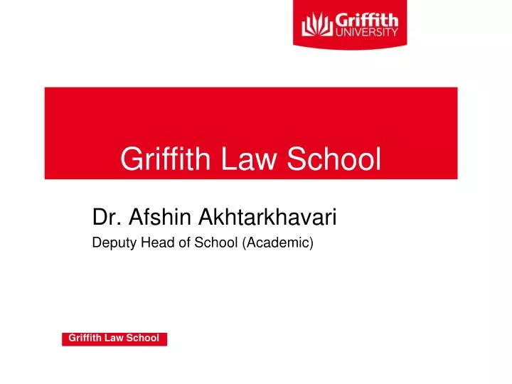 PPT Griffith Law School PowerPoint Presentation, free download ID