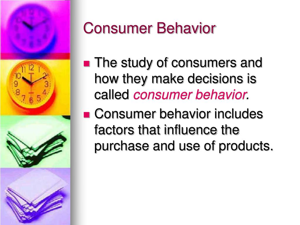 PPT Understanding Consumer Behavior PowerPoint Presentation Free Download ID