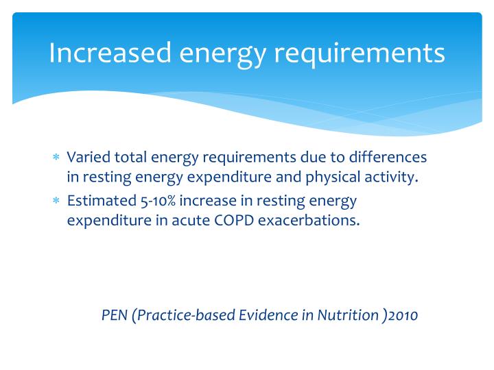 PPT Nutrition and COPD PowerPoint Presentation ID6400914
