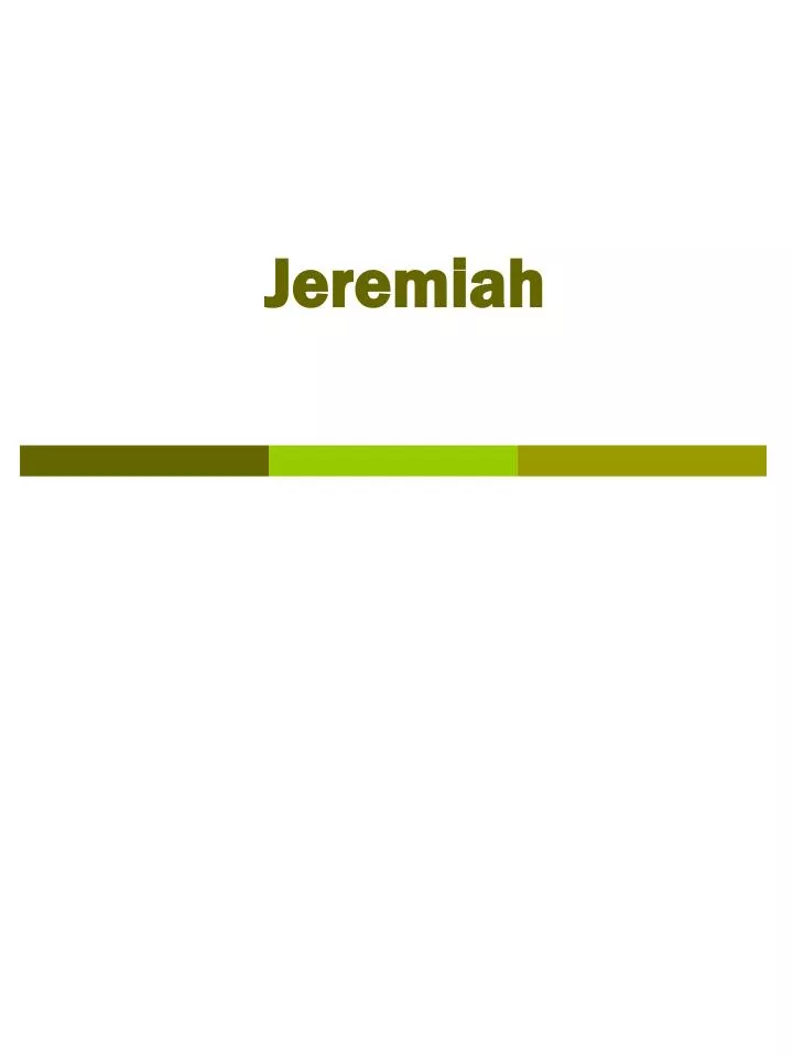 jeremiah n.