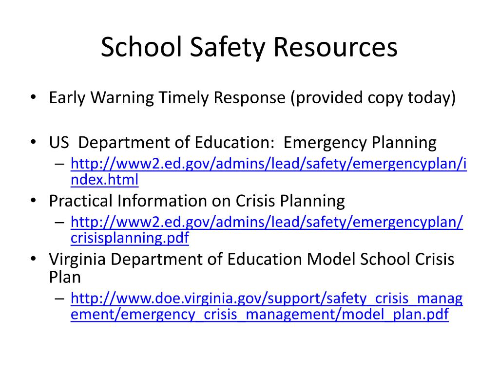 PPT Safe Schools and School Safety PowerPoint Presentation, free