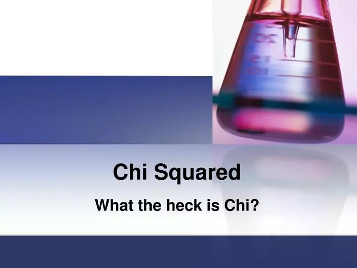 chi squared n.