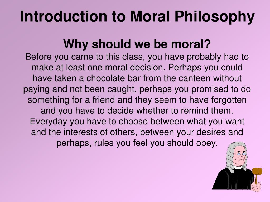define moral philosophy essay