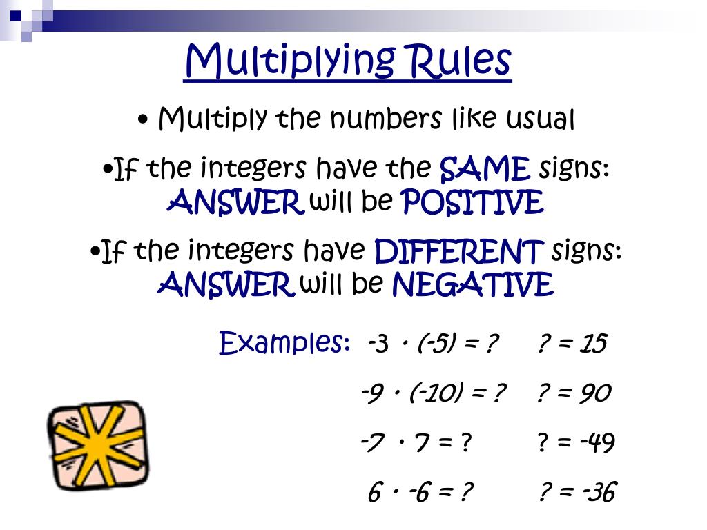 PPT - Operations with Integers PowerPoint PowerPoint Presentation, free ...