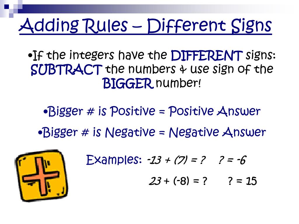 PPT - Operations with Integers PowerPoint PowerPoint Presentation, free ...