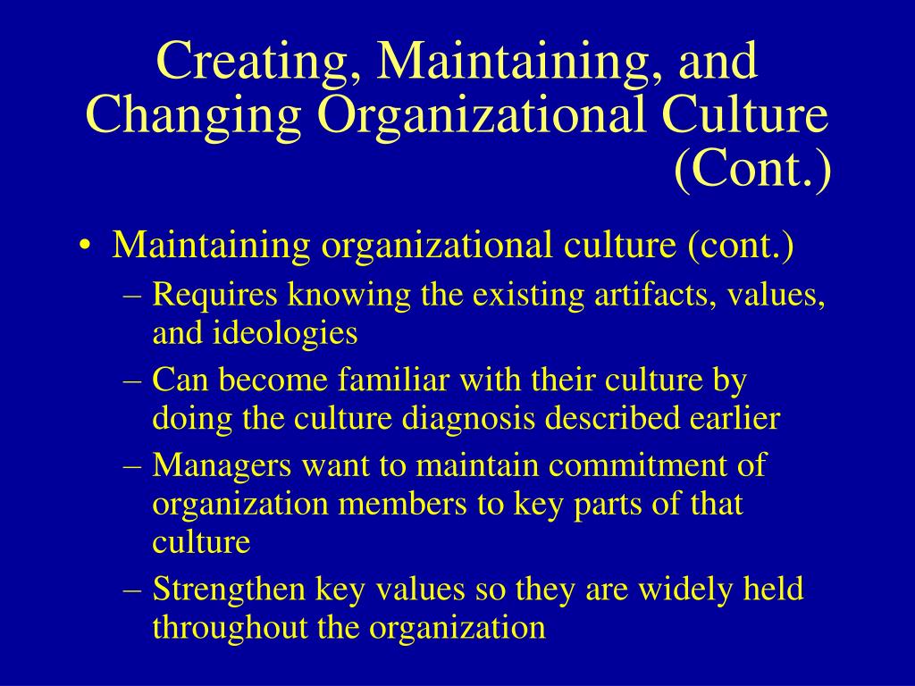 PPT - Chapter 4 Organizational Culture PowerPoint Presentation, free  download - ID:6407698