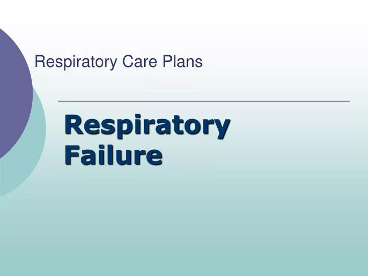 Ppt Respiratory Care Plans Powerpoint Presentation Free Download Id 6408525