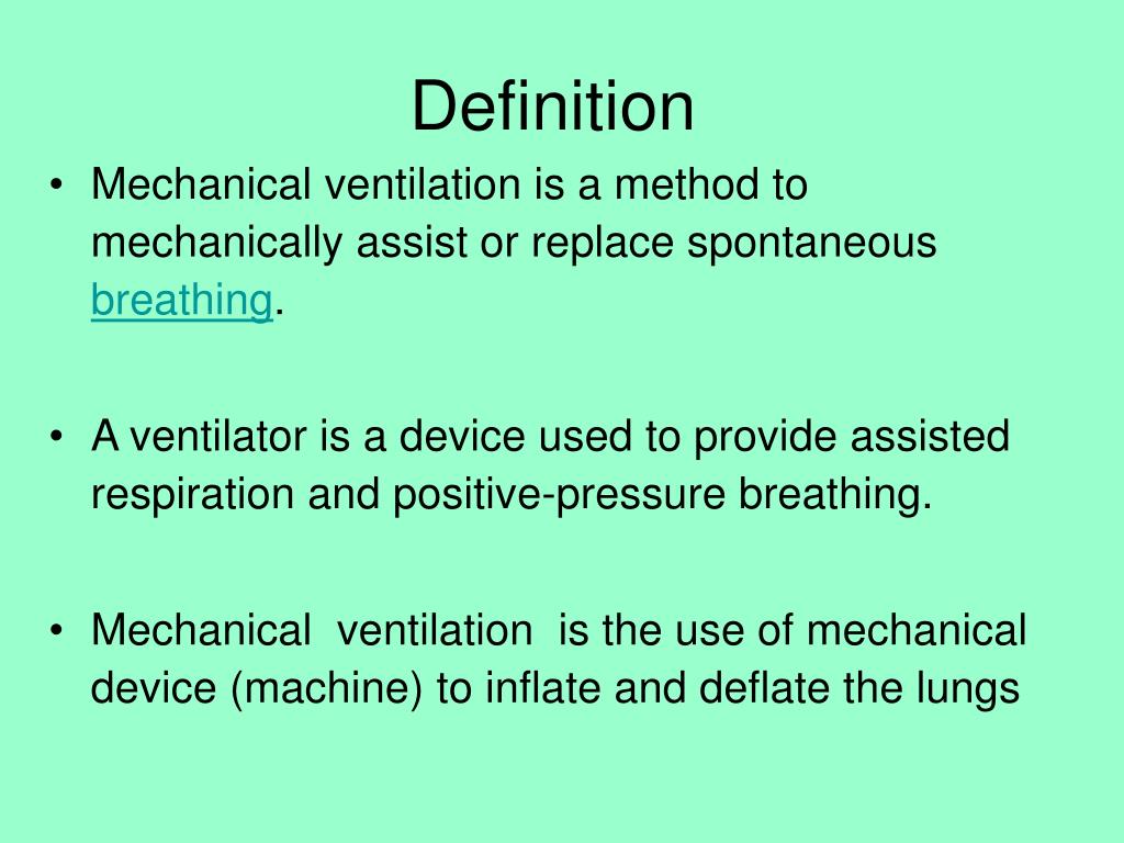 PPT - Mechanical Ventilator PowerPoint Presentation, free download -  ID:6408537