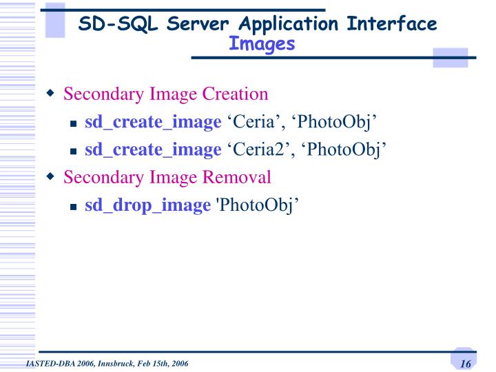 PPT - Architecture and Interface of Scalable Distributed Database ...