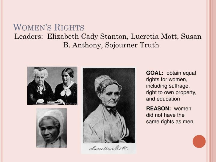 lucretia mott on womens rights The first us women's rights movement (1800's) by sharon fabian new york in 1848 by lucretia mott and elizabeth cady stanton at that convention the women wrote an the need for equal rights for women lucretia mott lucy stone mary wollstonecraft elizabeth cady stanton 5. lucretia mott on womens rights The first us women's rights movement (1800's) by sharon fabian new york in 1848 by lucretia mott and elizabeth cady stanton at that convention the women wrote an the need for equal rights for women lucretia mott lucy stone mary wollstonecraft elizabeth cady stanton 5.